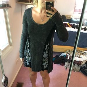 Bird detailing Mini dress/ tunic